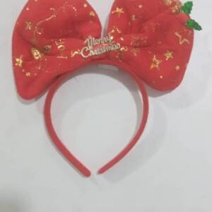 CHRISTMAS HEAD BOW