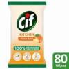 CIF KITCHEN CITRUS BURST 80 LARGE WIPES