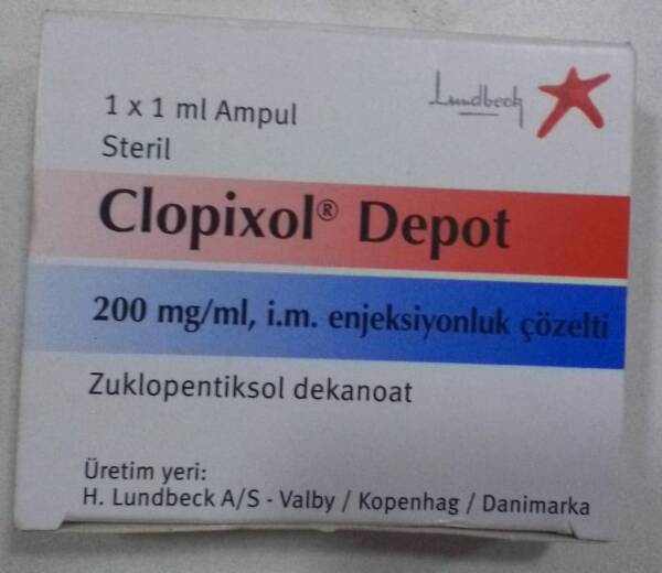 CLOPIXOL DEPOT 100MG X 1 AMP [LUNDBECK]