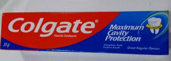 COLGATE MAXIMUM CAVITY PROTECTION 35G