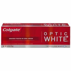 COLGATE OPTIC WHITE SPARKLING MINT TOOTHPASTE 156G