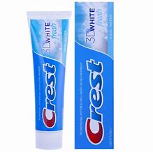 CREST 3D WHITE FRESH COOL WATER 100ML/124G