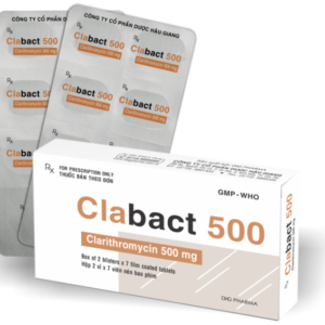 CLABACT 500MG TABS X14