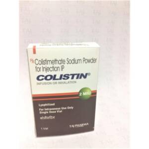 Inj Colistin (Colistimethate sodium) 2miu