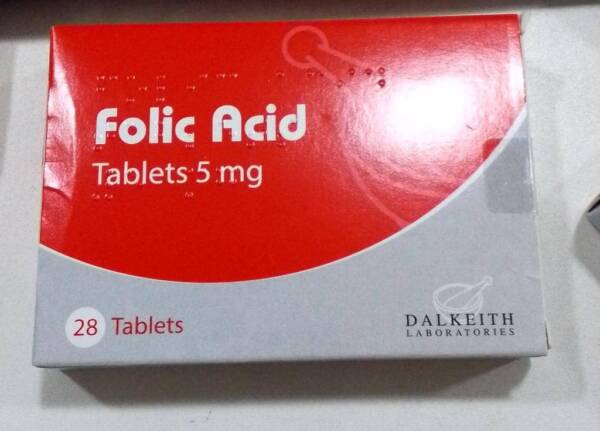 DALKEITH FOLIC ACID 5MG X 28TABS