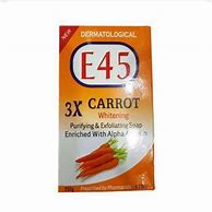 DERMATOLOGICAL E45 3X CARROT WHITENING 250G