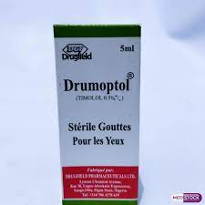 DGF DRUMOPTOL(TIMOLOL) EYE DROP 5ML