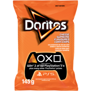 DORITOS CHESSE SUPREME FLAVOURED CORN CHIPS 145G
