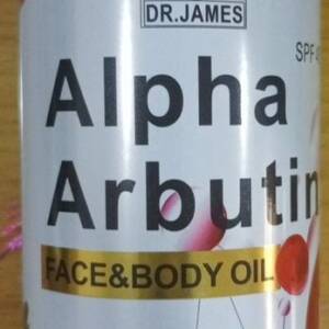 DR. JAMES ALPHA ARBUTIN FACE&BODY OIL 300ML