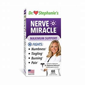 DR STEPHANIE'S NERVE MIRACLE MAXIMUM SUPPORT 60CAPSULES