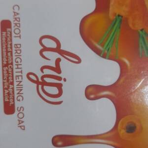 DRIP CARROT BRIGHTENING SOAP 165G