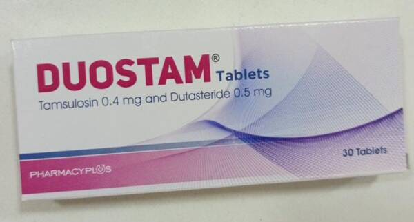 DUOSTAM (TAMSULOSIN + DUTASTERIDE) X 30TABS