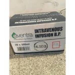 4.3% Dextrose saline (Fidson) 500ml