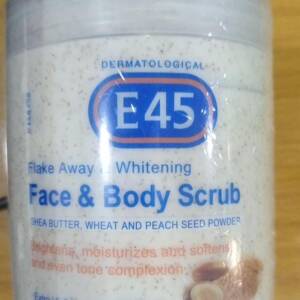 E45 FACE & BODY SCRUB CUP 500ML