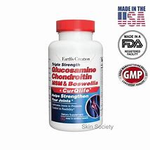 EARTH CREATION TRIPLE STR. GLUCO,CHONG,MSM & BOSWELLIA * 60TABS