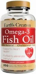 EARTH'S CREATION OMEGA-3 FISH OIL *200 SOFTGEL
