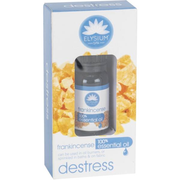 ELYSIUM SPA AROMATHERAPY DESTRESS ESSENTIAL OIL (FRANKINCENSE) 10ml