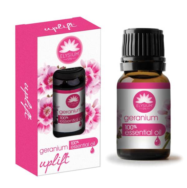 ELYSIUM SPA ? AROMATHERAPY UPLIFTING ESSENTIAL OIL (GERANIUM) 10ml