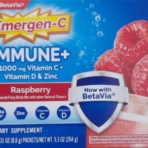 EMERGEN-C IMMUNE + (RASPBERRY) 1000MG VITAMIN C PLUS VITAMIN D & ZINC