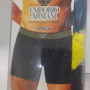 EMPORIO ARMANI 3 LOW RISE TRUNKS BOXER