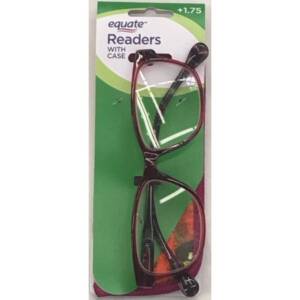 EQUATE BLUELIGHT READERS WITH CASE +1.75