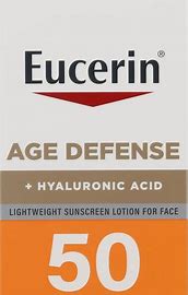 EUCERIN AGE DEFENSE HYALURONIC ACID SPF 50