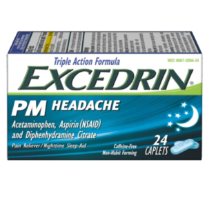 EXCEDRIN PM HEADACHE *24 CAPLETS
