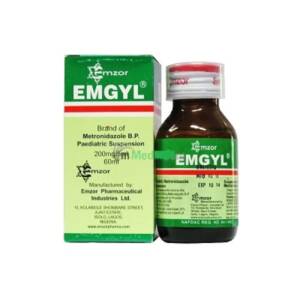 Emgyl (Metronidazole) 200mg/5ml Syrup