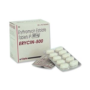 ERITHRIN-500MG X10
