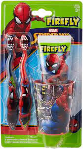 FIREFLY SET SPIDERMAN(TOOTHBRUSH & TOOTHPASTE)