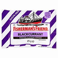 FISHERMAN'S FRIEND BLACKCURRANT LOZ