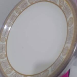 FLAT PLATE (BROWN STRIPE)