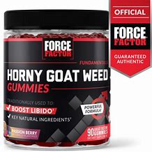 FORCE FACTOR HORNY GOAT WEED GUMMIES