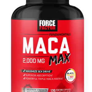 FORCE FACTOR MACA MAX 2,000MG *120 CAPSULES