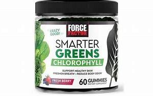 FORCE FACTOR SMARTER GREENS CHLOROPHYLL X60 GUMMIES