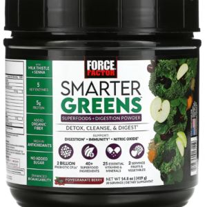FORCE FACTOR SMARTER GREENS SUPERFOODS 419G