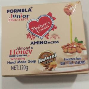 FORMULA JUNIOR PEDIATRICS ALMOND HONEY MOISTURIZING WHITENING HAND MADE SOAP