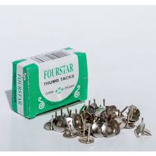 FOUR STAR THUMB PIN