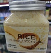 FRUIT OF THE WOKALI ORGANIC RICE NATURAL SHERBET SCRUB