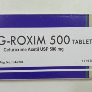 G-ROXIM CEFUROXIME 500MG X 10TABS