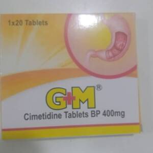 G+M CIMETIDINE 400MG X 20TABS