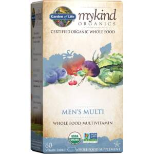 GARDEN OF LIFE MEN'S MULTI X 60 VEGAN TABS