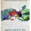 GARDEN OF LIFE MYKIND MEN'S MULTI 40+ 120VEGAN TABLETS