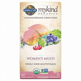 GARDEN OF LIFE MYKIND ORGANICS WOMEN'S MULTI *60 VEGAN TABLETS