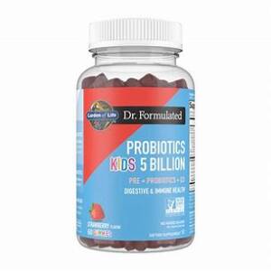 GARDEN OF LIFE PROBIOTICS KIDS 5 BILLION STRAWBERRY FLAVOUR 60 GUMMIES