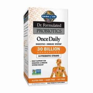 GARDEN OF LIFE PROBIOTICS ONCE DAILY 30 BILLION 30 VEGETARIAN CAPSULES