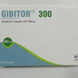 GIBITOR GABAPENTIN 300MG X 30CAPS