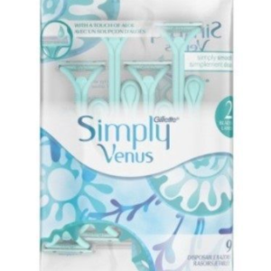 GILLETTE SIMPLY VENUS *9 RAZORS