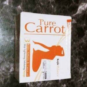 GLO WHITE PURE CARROT KOJIC SOAP