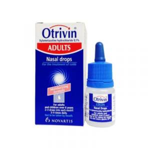 Otrivine Adult Nasal Drops 1% (Nig)